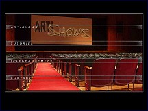 Aperu du site Artishows - logiciel de billetterie et rservation salles de spectacle
