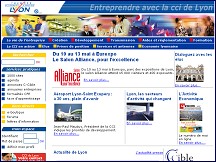 Aperçu du site Chambre de Commerce et d'Industrie de Lyon