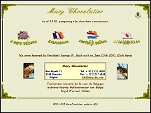 Mary Chocolatier - chocolati�re � Bruxelles depuis 1919