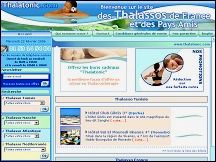 Aperu du site Thalatonic - centres thalassothrapie France et Tunisie