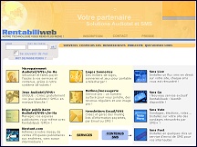 Rentabiliweb - micropaiement audiotel, SMS, services r�mun�r�s