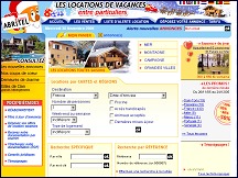 Aperçu du site Abritel.fr - locations de vacances Abritel, en direct entre particuliers