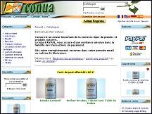 Aperu du site Conua - plantes mdicinales et produits naturels