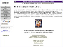 Centre Bouddhiste - bouddhisme et m�ditation � Paris
