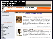Programmes de cin�ma, 1200 salles de cin�ma en France