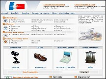Aperu du site Yanga - recherche fournisseurs, import-export avec la Chine
