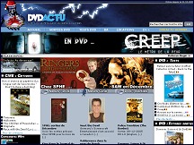 Aperu du site DVDactu - actualits DVD et cinma, sorties DVD