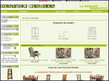 Aper�u du site Destock Meubles - d�stockage meubles de style et copies d'ancien