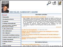 Nicolas-Sarkozy.name - site personnel sur Nicolas Sarkozy