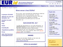 EURid - bureau europ�en d'enregistrement de noms de domaine .EU