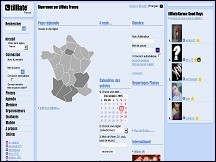 Aper�u du site Tillate France - photos clubbing, agenda de soir�es, discoth�ques