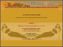Cinepresse - dossiers de presse cin�ma