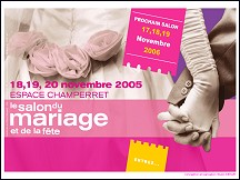 Aperu du site Salon de Mariage - Espace Champerret  Paris