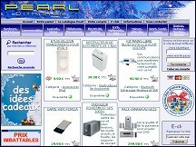 Aper�u du site Pearl Diffusion - catalogue VPC, p�riph�riques, vid�o, son, connectique