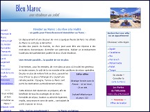 Aperu du site Bleu Maroc - guide de l'investissement immobilier au Maroc