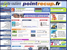 Aperu du site La scurit routire en France - informations pratiques et rglementations