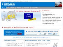 Drim - noms de domaine, h�bergement internet