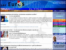 Aperu du site Les Euros du Village - rseau fdratif du rve europen