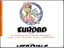 Aperu du site EuroBD - le webring de la bande dessine