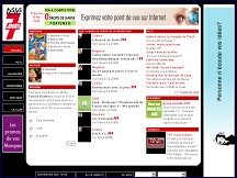 Aperçu du site Télé 7 Jours