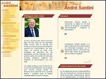 Aperu du site Andr Santini - dput maire de Issy Les Moulineaux