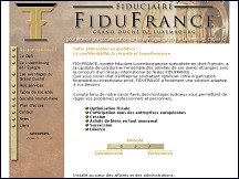 Aperu du site Fidufrance - solutions de dfiscalisation au Luxembourg