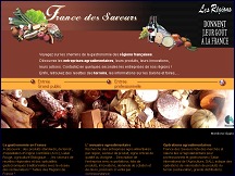 Aperu du site France des Saveurs - gastronomie franaise, recettes des terroirs