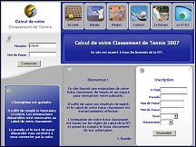 Calcul de classement de tennis pour les licenci�s FFT