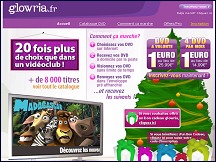 Glowria - location de DVD avec livraison � domicile