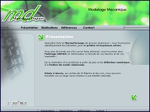 Aperçu du site Modelage Dupuis - thermoformages et moules aluminium