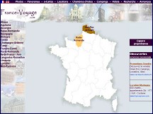 Aperu du site France Voyage