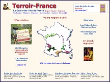 Aperçu du site Guide des Vins de France