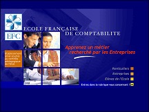 Aperu du site Ecole Franaise de Comptabilit - formation par correspondance