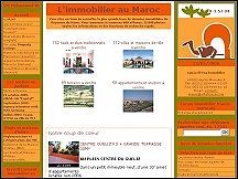 Aperu du site Immobilier au Maroc - Marrakech, Agadir, Essaouira
