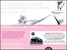 Aperu du site Salon du mariage au Carrousel du Louvre