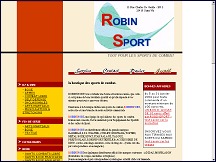 Aperçu du site Robin Sport - boutique des sports de combat