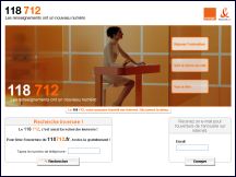 118712 - renseignements t�l�phoniques de France T�l�com