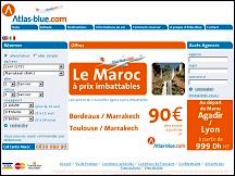 Atlas Blue - compagnie lowcost entre France et Marrakech Maroc
