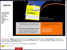 Aperu du site New.fr - sous-domaine gratuit avec redirection sur vos pages perso