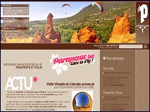 Parapente Vaucluse Lub�ron - �cole de parapente, bapt�me de l'air