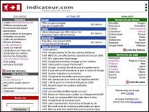 Aperu du site Indicateur.com - actualits sur les outils de recherche et le rfrencement