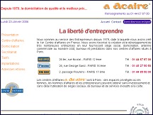 Domiciliation commerciale d'entreprises Acaire