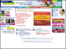 Aperçu du site Carrefour assurances - assurance automobile, santé, multirisque habitation