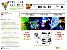 Aperu du site Franchise Expo Paris - salon international de la franchise en rseau