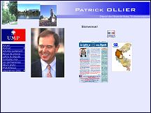 Aperu du site Patrick Ollier - dput-maire des Hauts-de-Seine