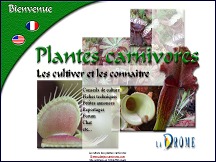 Aperu du site Plantes-carnivores.com - tout sur la culture des plantes carnivores