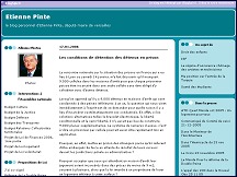 Etienne Pinte - blog personnel du d�put�-maire de Versailles