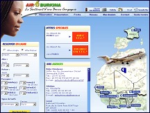 Air Burkina - vols r�guliers Paris-Afrique de l'Ouest