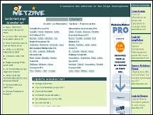 Aperçu du site Netzine - annuaire de webzines