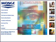 Monge Secr�tariat - domiciliation commerciale Paris 5�me